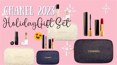 CHANEL Holiday Gift Set 2023 .